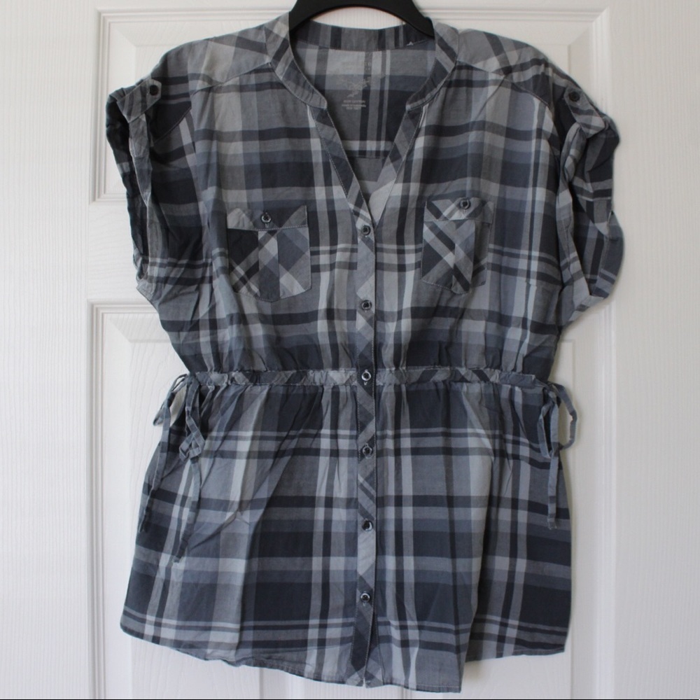 Sonoma | short sleeve plaid button up